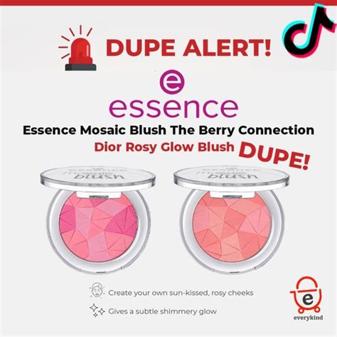 essence mosaic blush dior dupe|dior blush colors.